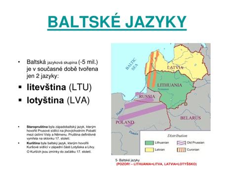 baltové|Baltské jazyky